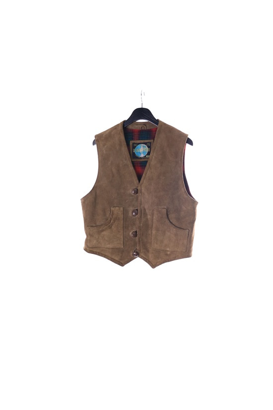 leather vest (M)