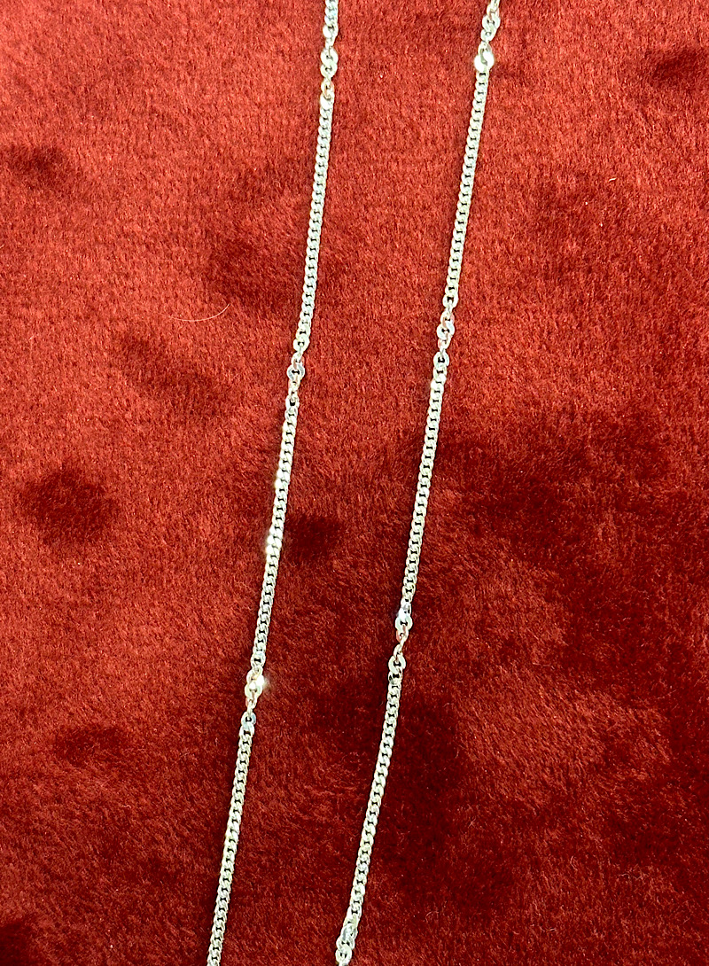 Design 925silver chin necklace