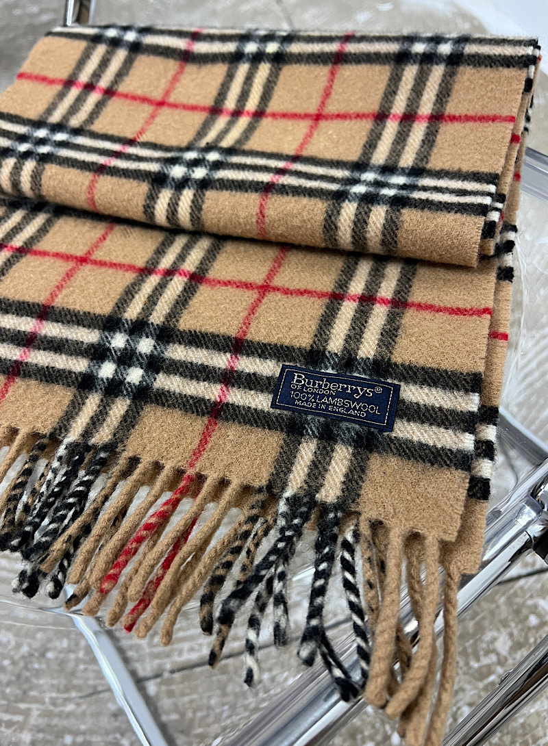 burberry lambswool made in ENGLAND