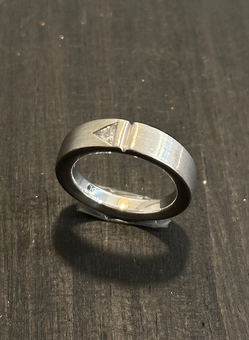 Vintage cubic 925silver ring