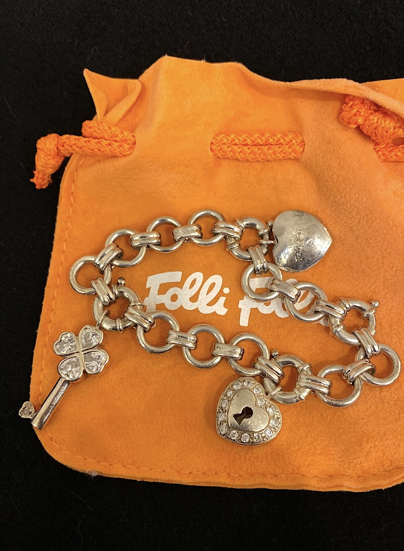 Foli Follie 925silver charm bracelet