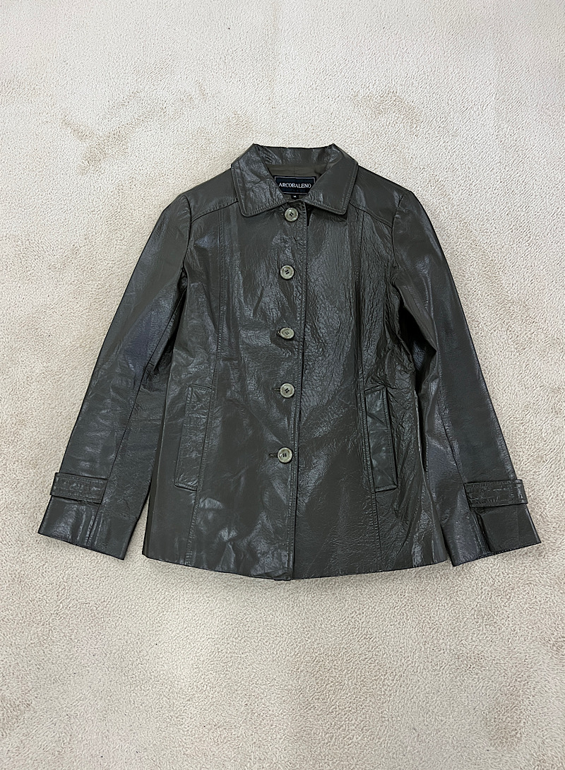 ARCOBALENO leather jacket (M)