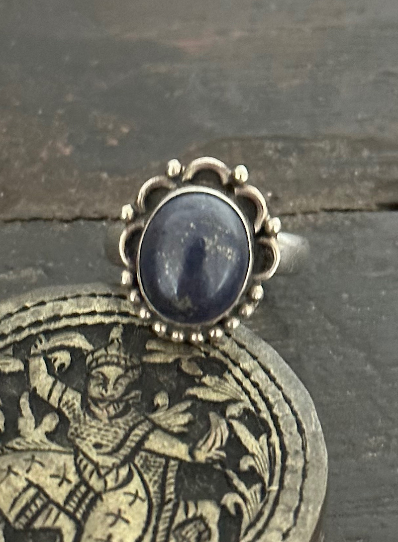 Lapis lazuli 925silver ring