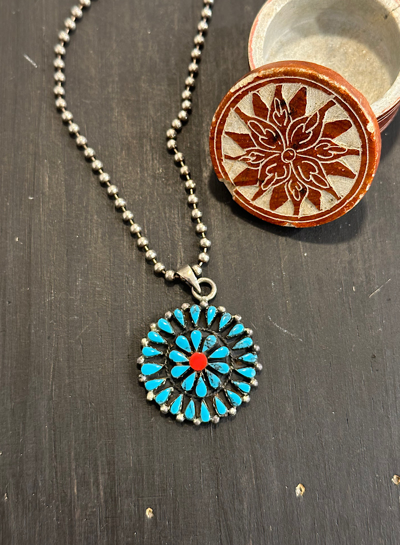Navajo 925silver pendant